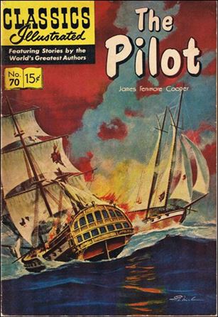 Classic Comics/Classics Illustrated issue 70-E HRN 156 - New Cover Art