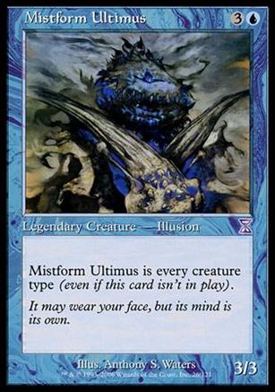 Magic the Gathering: Time Spiral (Timeshifted Subset) card 26 Mistform Ultimus