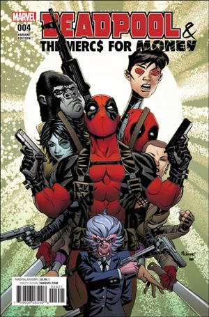 Deadpool & the Mercs for Money (2016/09) issue 4-B Mike McKone Cover