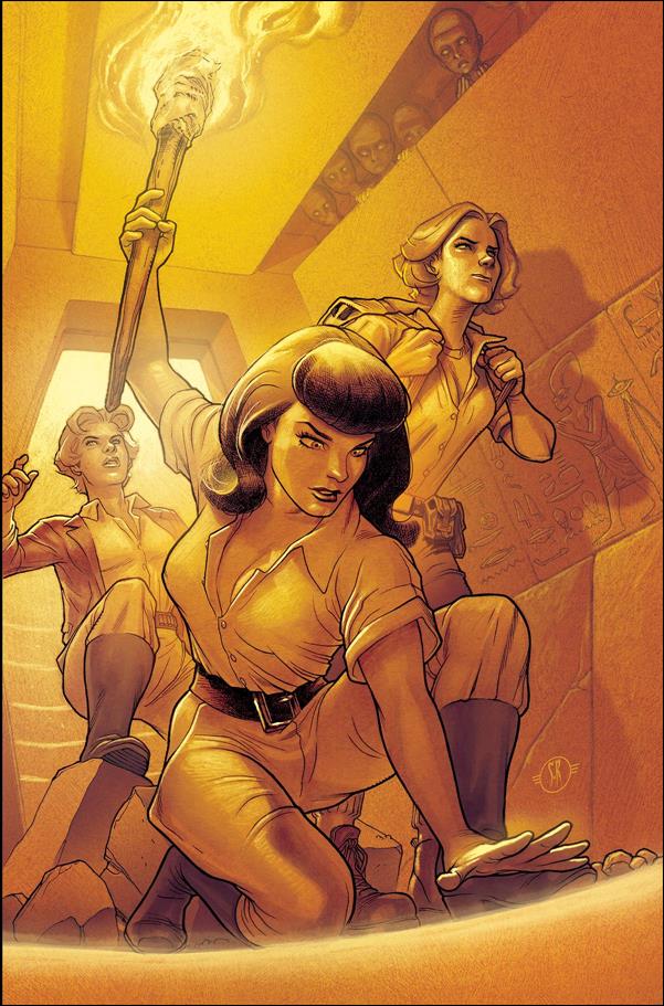 Bettie Page: The Alien Agenda issue 2-P Stephane Roux 1:30 Virgin Cover