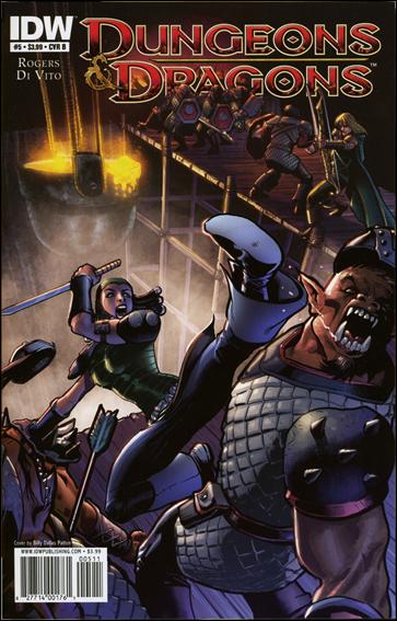 Dungeons & Dragons (2010) issue 5-B Billy Dallas Patton Cover