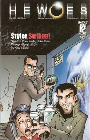 Hewoes issue 1-B Villains Cover