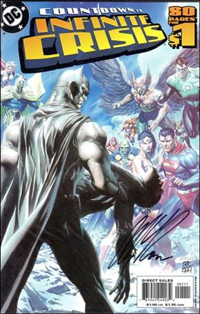 DC Countdown issue 1-E DF (Signed by Alex Ross) 1/999