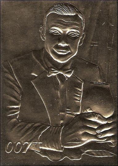 James Bond Connoisseur's Collection Volume One: The '60s (Goldworks Subset) card G1 The Golden Touch