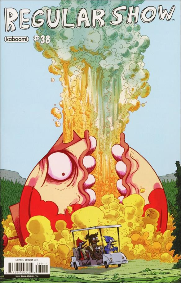 Regular Show issue 38 Jorge Corona Cover