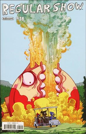 Regular Show issue 38 Jorge Corona Cover