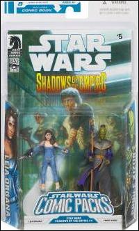 Star Wars: Legacy Collection Comic Packs (2008) figure 8 Leia Organa & Prince Xizor