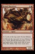 Magic the Gathering: Champions of Kamigawa (Base Set) card 161 Brutal Deceiver