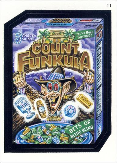 Wacky Packages All-New: Series 2 (Base Set)  card 11 Count Funkula