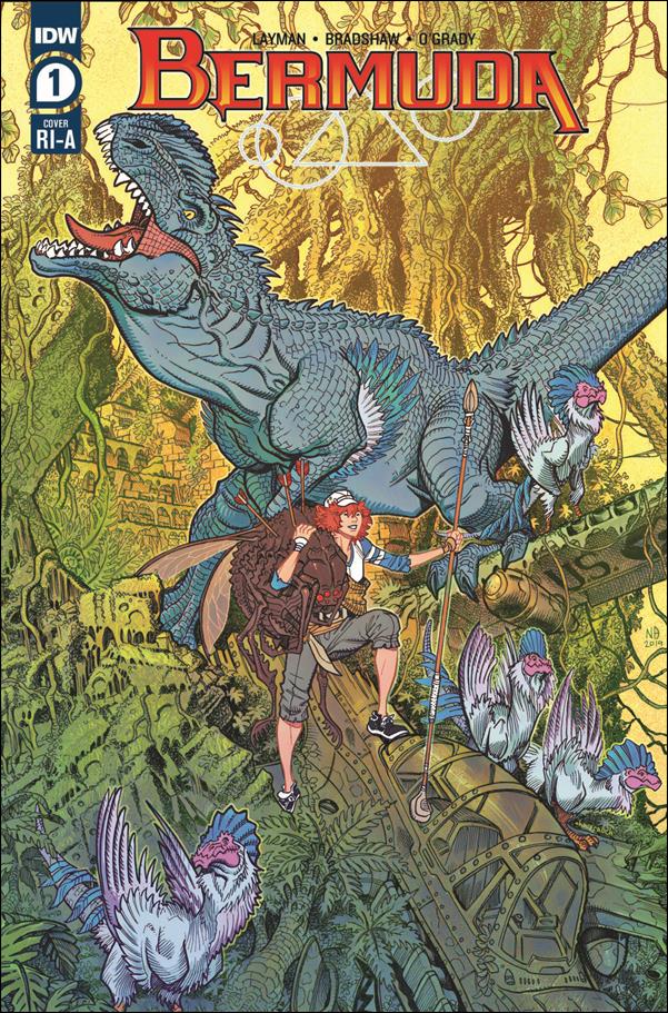 Bermuda issue 1-B Nick Bradshaw 1:10 Cover