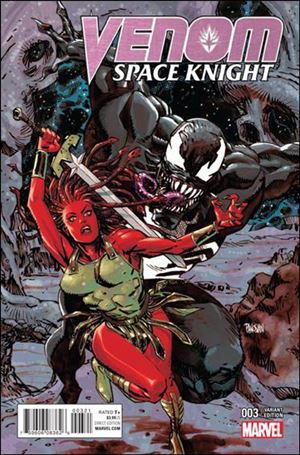 Venom: Space Knight issue 3-B Dan Panosian 1:25 Cover