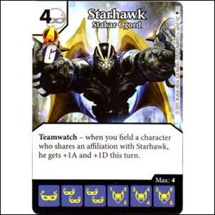 Marvel Dice Masters Age of Ultron  card 66 Starhawk: Stakar Ogord