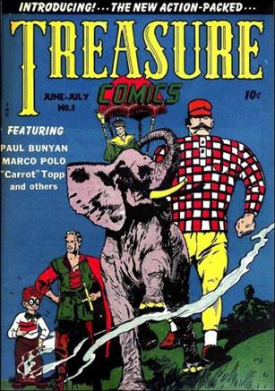 Treasure Comics Cover Image 1