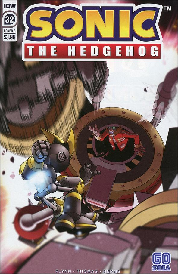 Sonic the Hedgehog (2018) issue 32-B Adam Bryce Thomas Cover