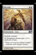 Magic the Gathering: 2014 Core Set (Base Set) card 8 Blessing