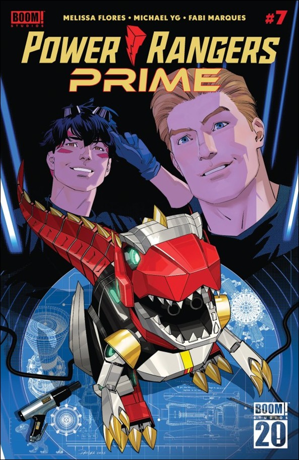 Power Rangers Prime issue 7 Dan Mora Cover