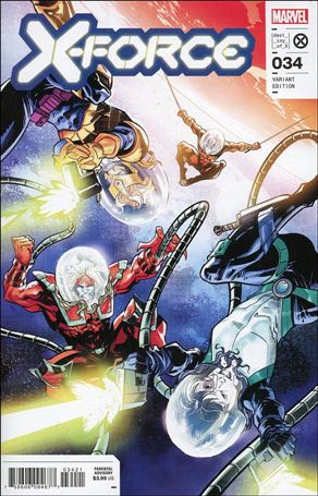 X-Force (2020) issue 34-B Francesco Manna Cover