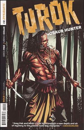 Turok: Dinosaur Hunter (2014) issue 2 Bart Sears Cover