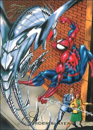Marvel Annual Flair '94 (Base Set) card 92 Spider Slayers