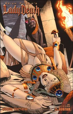 Brian Pulido's Lady Death: Warrior Temptress issue 1-K Jewel Cover 1/250