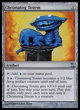 Magic the Gathering: Time Spiral (Base Set) card 252 Chronatog Totem