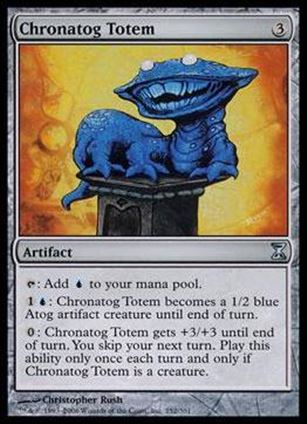 Magic the Gathering: Time Spiral (Base Set) card 252 Chronatog Totem