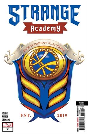 Strange Academy issue 2-D Coat of Arms Cover (2nd Printing)