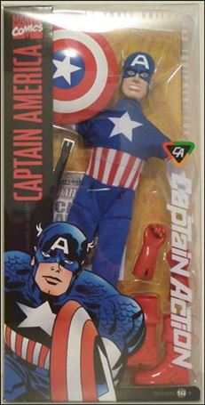 Captain Action (2012) figure 3-B Captain America (Basic)