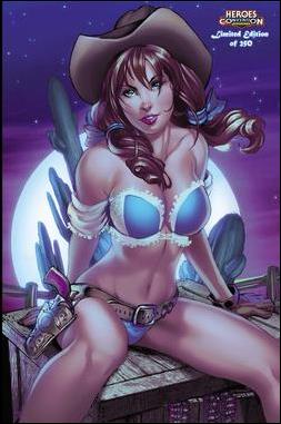 Legend of Oz: The Wicked West (2011) issue 4-D Mike DeBalfo Heroes Convention Cover 1/250