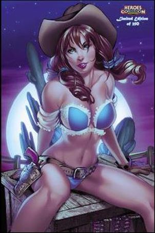 Legend of Oz: The Wicked West (2011) issue 4-D Mike DeBalfo Heroes Convention Cover 1/250