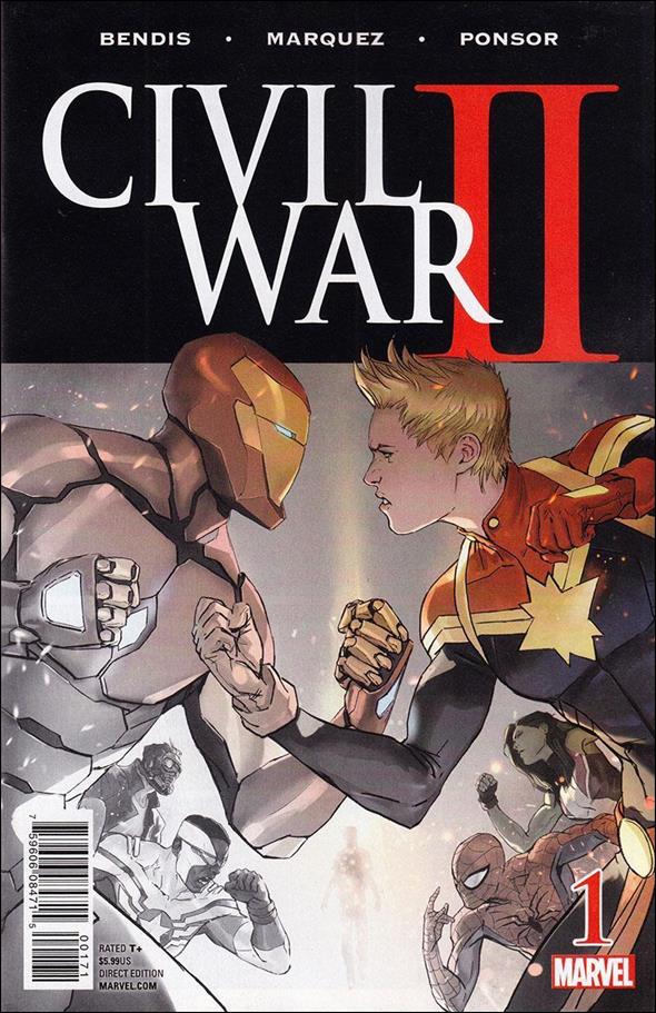 Civil War II issue 1-O Marko Djurdjevic 2:Store Premiere Cover