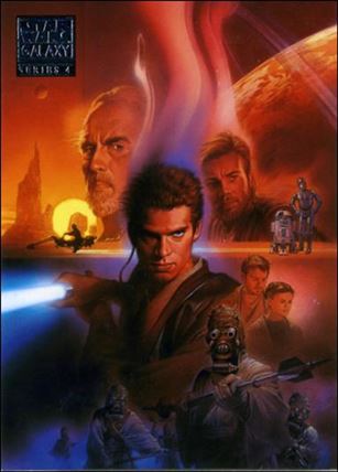 Star Wars Galaxy: Series 4 (Base Set) card 91 Adapting Episode Two