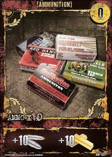 Resident Evil: Alliance (Base Set) card AM-001 Ammo x 10