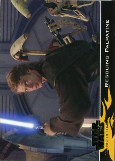 Star Wars: Revenge of the Sith (Tin Bonus Story Cards Subset) card 1 Rescuing Palpatine