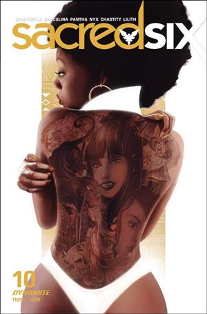 Sacred Six issue 10-D Daniel Maine Cover