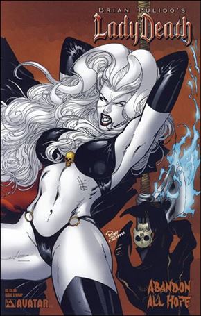 Brian Pulido's Lady Death: Abandon All Hope issue 3-B Wraparound Cover