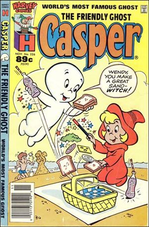 Friendly Ghost, Casper issue 226-B Canadian Price Cover