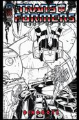 Transformers: Best of UK: Dinobots issue 4-D Nick Roche 1:15 Sketch Cover