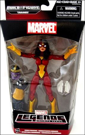 Marvel Legends Infinite: Avengers (Thanos Series) figure 4 Fierce Fighters (Spider-Woman)
