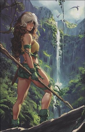 Rogue: The Savage Land issue 4-D Ivan Talavera Virgin 1:50 Cover