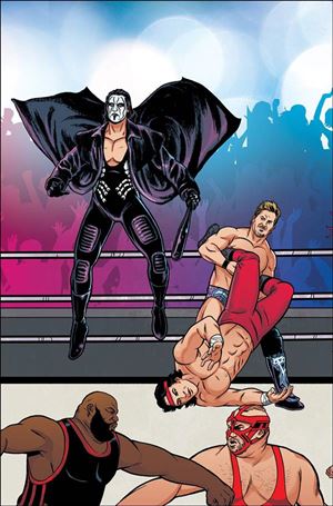 WWE issue 5-C Brent Schoonover Royal Rumble Connecting Cover
