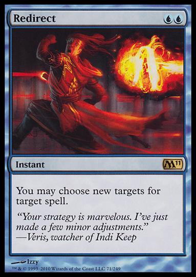 Magic the Gathering: 2011 Core Set (Base Set) card 71 Redirect