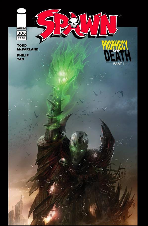 Spawn issue 306-B Francesco Mattina Cover