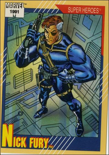 Marvel Universe: Series 2 (Base Set) card 52 Nick Fury