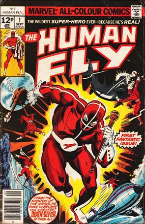 Human Fly issue 1-C UK Price Cover