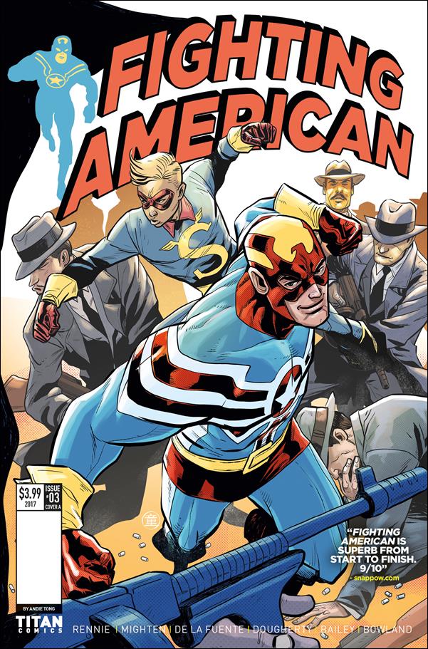 Fighting American (2017) issue 3 Andie Tong Cover