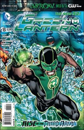 Green Lantern (2011) issue 13 Standard Cover