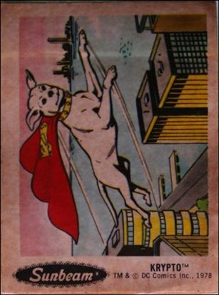 Sunbeam Bread DC Super Heroes Stickers (Base Set)  card 21