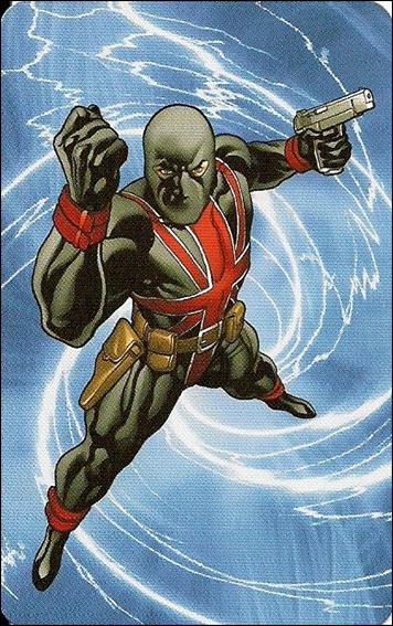 Marvel Universe: Series 1 (Promo) card 026 Union Jack