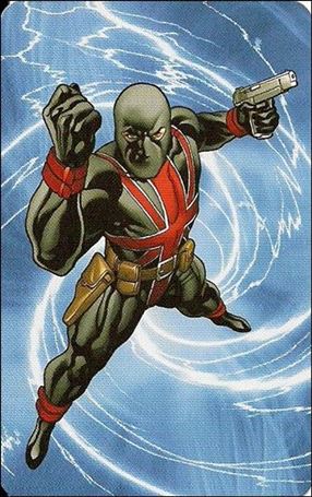 Marvel Universe: Series 1 (Promo) card 026 Union Jack